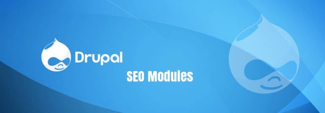 Drupal and SEO modules written inside box