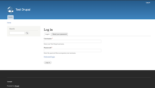 SSO Implementation Test