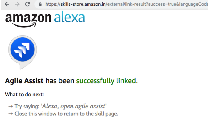 amazon alexa account linking
