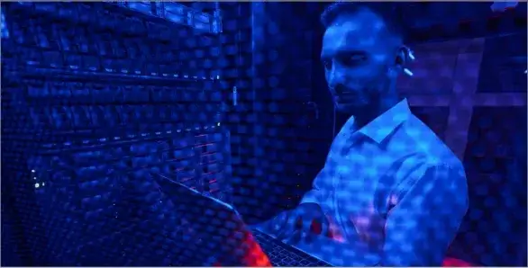 server-technician-doing-rack-examination-with-lapt-2021